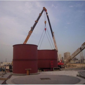 Slurry Tanks Fabrication and Fixing